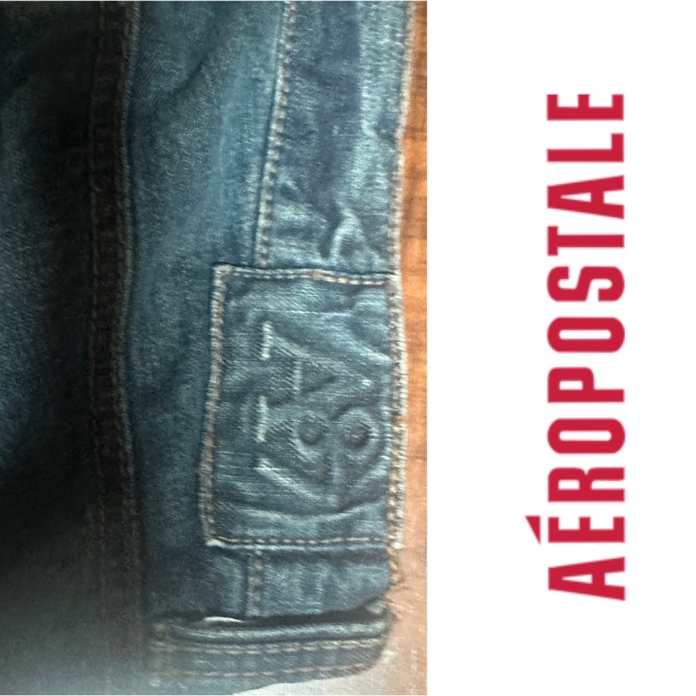 Hipster Aeropostale Men's Blue Jeans 34/30 - Picture 4 of 10